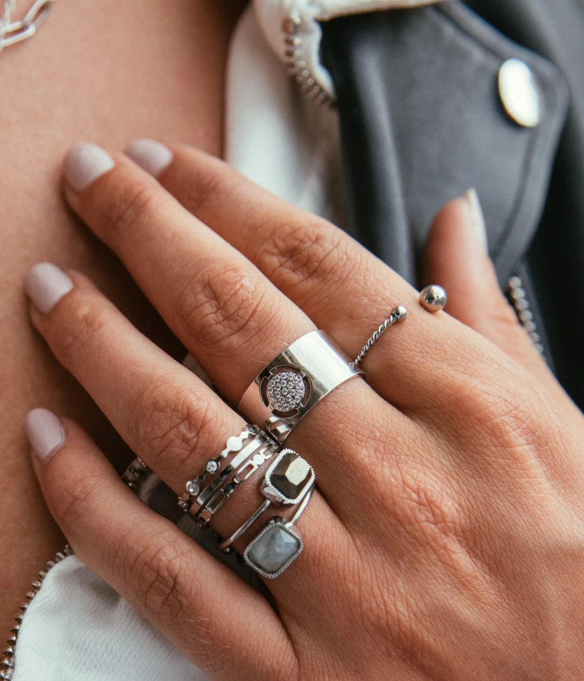 Bague Parker Jones (Acier) â Image 2