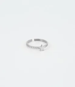 Bague Petite Étoile (Acier)