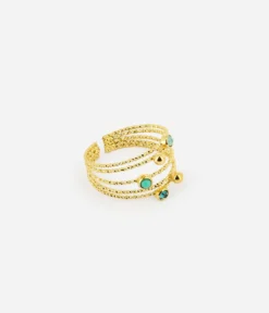 Bague Silo (Acier Doré)