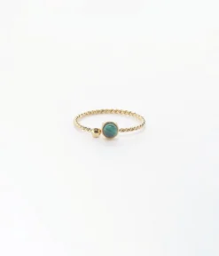 Bague Spoutnik (Acier Doré)