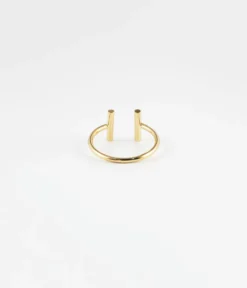Bague Starck (Acier Doré)