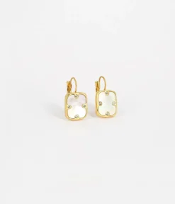 Boucles D'oreilles Alicia (Acier Doré)