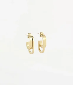 Boucles D'oreille Archi (Acier Doré)