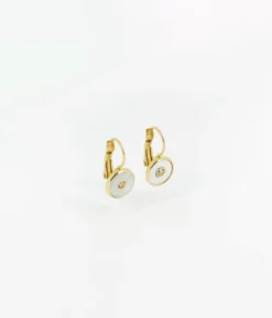 Boucles D’oreilles Aretha (Acier Doré)