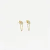 Boucles D'oreilles Cindy (Acier Doré)