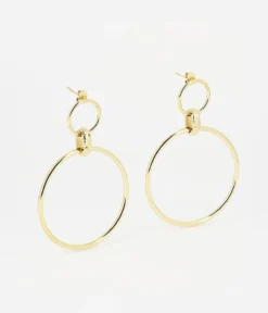 Boucles D'oreilles Cocoloco (Acier Doré)