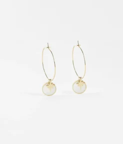 Boucles D'oreilles Colombus (Acier Doré)