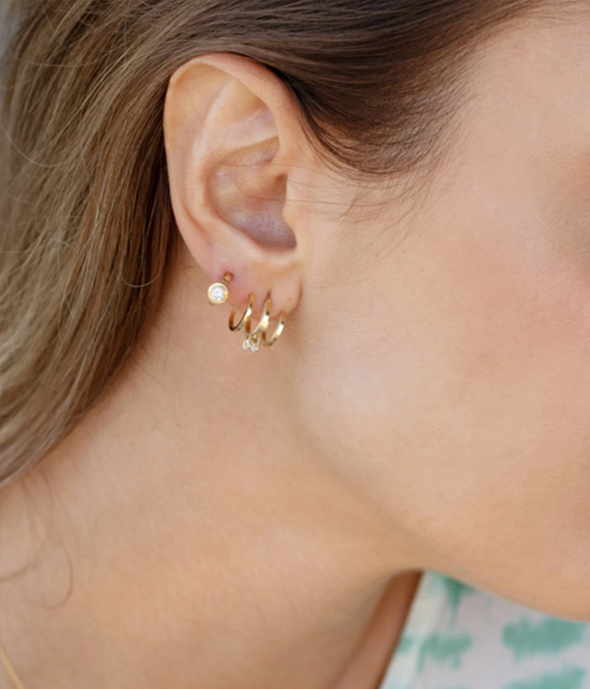 Boucles D'oreilles Dax (Acier) â Image 2