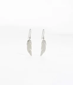 Boucles D'oreilles Feather (Acier)