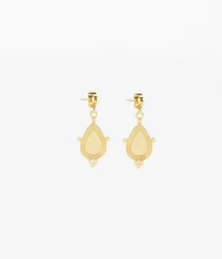 Boucles D'oreilles Gisu (Acier Doré)