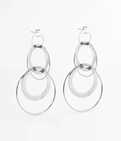 Boucles D'oreilles HélÚne (Acier)