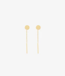 Boucles D'oreilles Knox (Acier Doré)