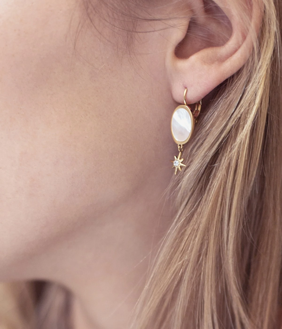 Boucles D'oreilles Laguna (Acier) â Image 2