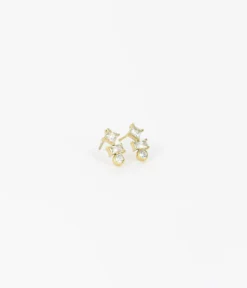 Boucles D'oreilles Lauder (Acier Doré)