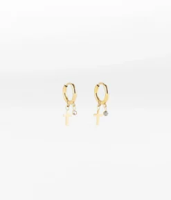 Boucles D'oreilles Lucky Spirit (Acier Doré)