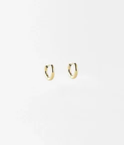 Boucles D'oreilles Martine (Acier Doré)