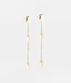 Boucles D'oreilles Miko (Acier Doré)