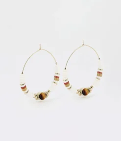 Boucles D'oreilles Muccia (Acier Doré)