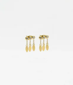 Boucles D'oreilles Navajo (Acier Doré)