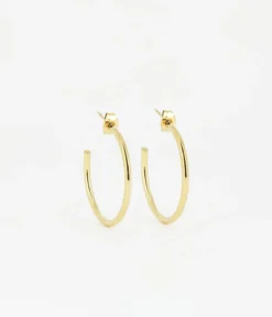 Boucles D'oreilles Olivia (Acier Doré)