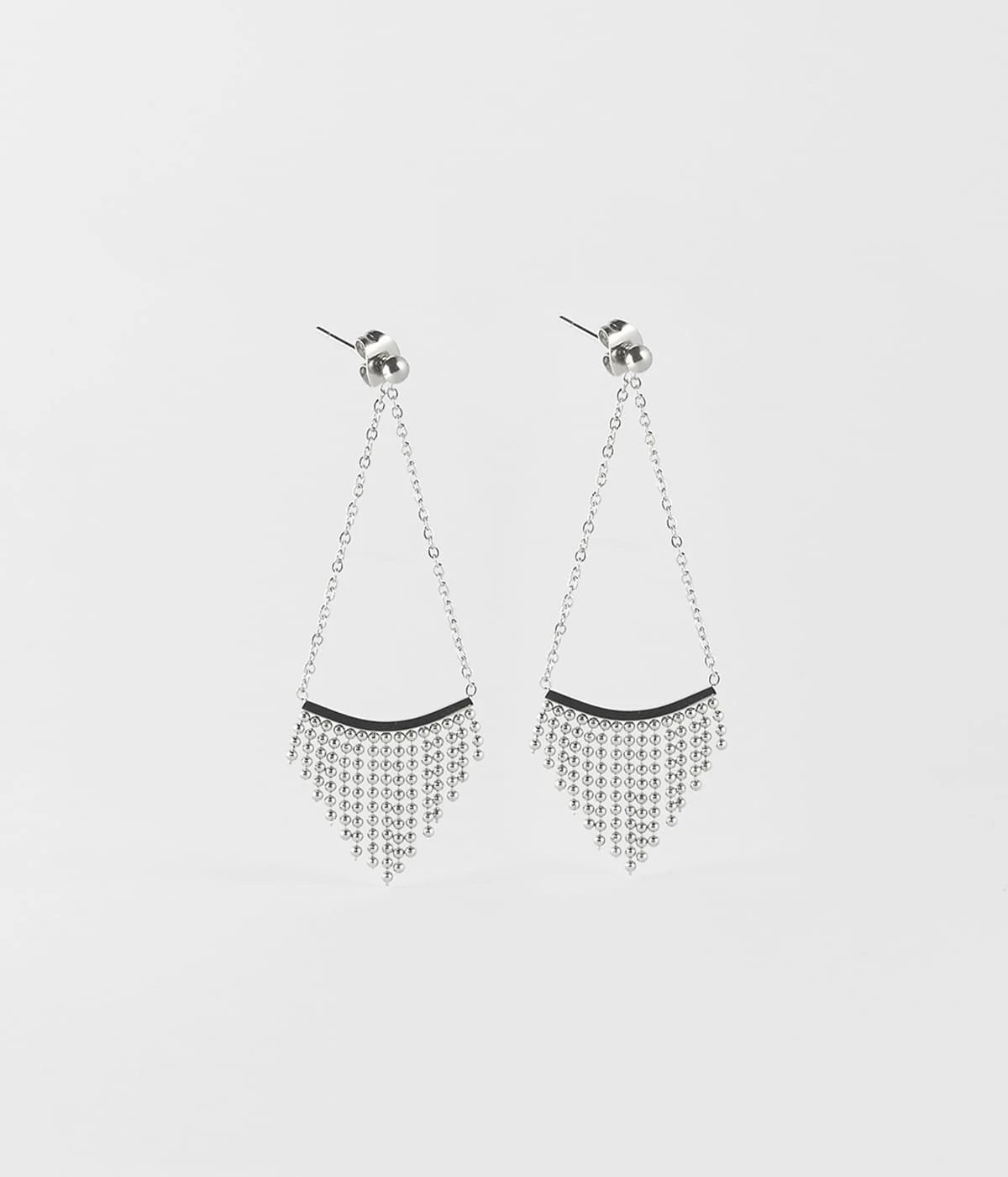 Boucles D'oreilles Pagne (Acier)