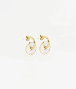 Boucles D'oreilles Punto (Acier Doré)