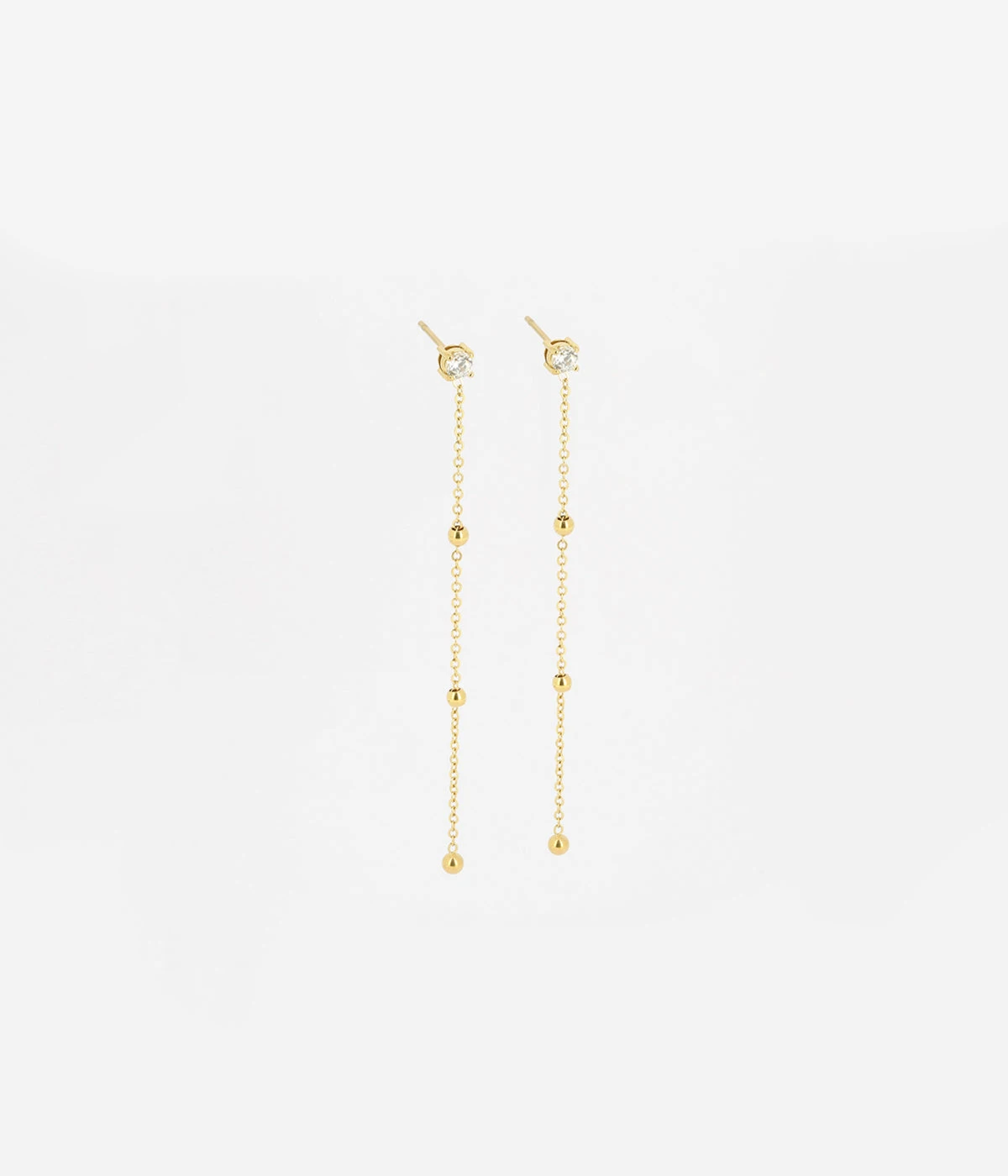 Boucles D'oreilles Soho (Acier Doré)