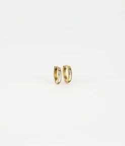 Boucles D'oreilles Tina (Acier Doré)