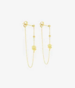 Boucles D'oreilles Trigolio (Acier Doré)