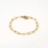 Bracelet Aline (Acier Doré)
