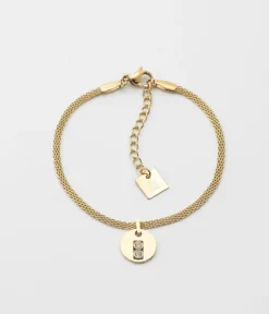 Bracelet Artus (Acier Doré)