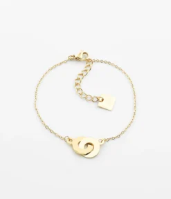 Bracelet Bow (Acier Doré)