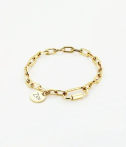 Bracelet Charm Zen (Acier Doré)