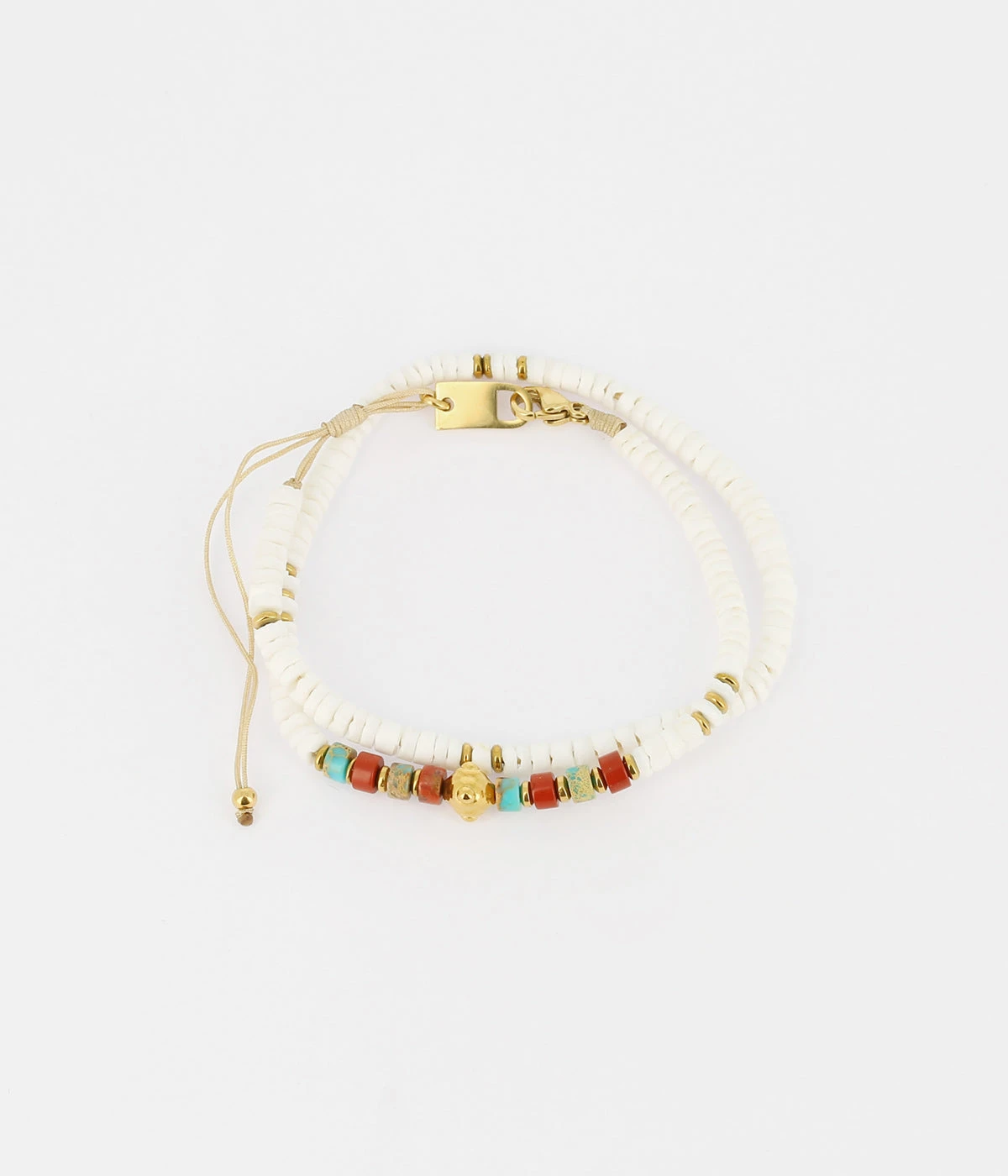 Bracelet Bly (Acier DorĂ©) â Image 3