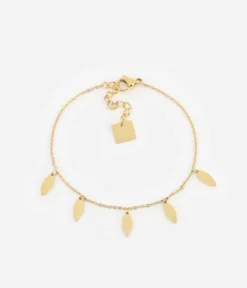 Bracelet Flora (Acier Doré)