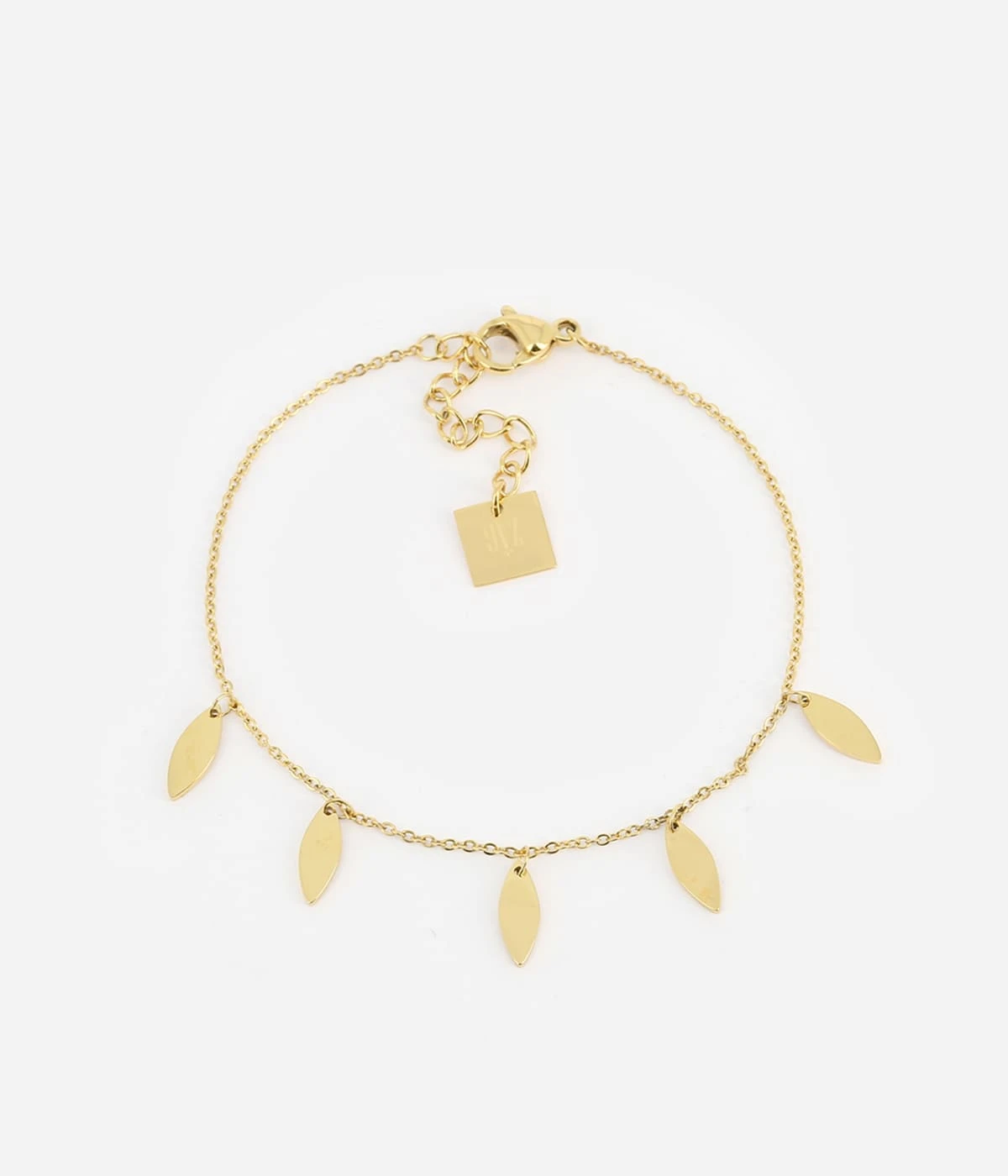 Bracelet Flora (Acier Doré)