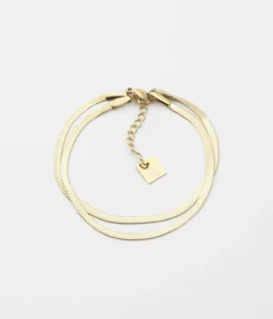 Bracelet Ghery (Acier Doré)