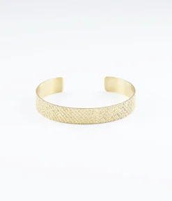 Bracelet Jonc Athena (Acier Doré)