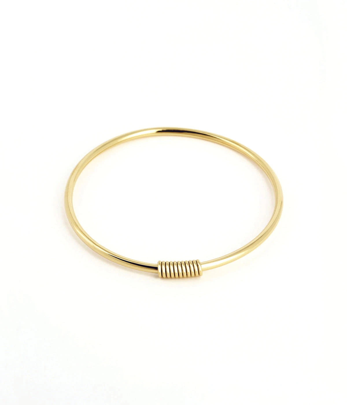 Bracelet Jonc Eli (Acier Doré)