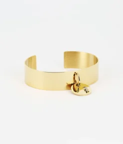 Bracelet Jonc Forçat1 (Acier Doré)