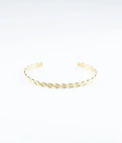 Bracelet Jonc Kheops (Acier Doré)