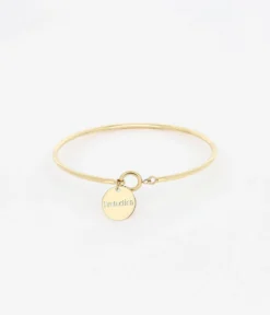 Bracelet Jonc Protect (Acier Doré)