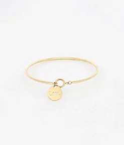 Bracelet Jonc Ringo (Acier Doré)