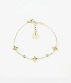 Bracelet Manhattan (Acier Doré)