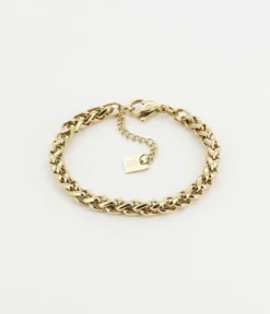 Bracelet Minerve (Acier Doré)