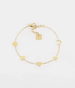 Bracelet Naëlle (Acier Doré)