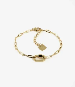Bracelet Ophélie (Acier Doré)