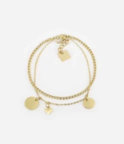 Bracelet Pastillas (Acier Doré)