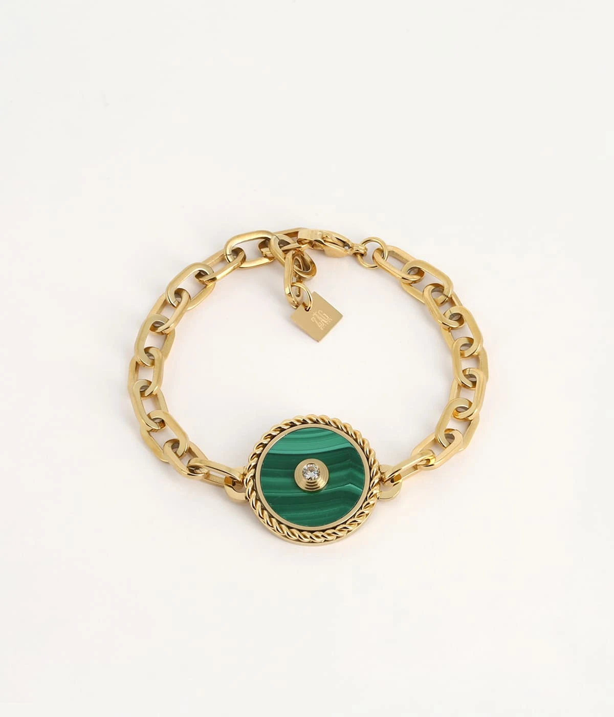 Bracelet Roman (Acier DorĂ©) â Image 4