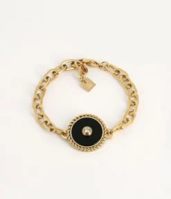 Bracelet Roman (Acier Doré)